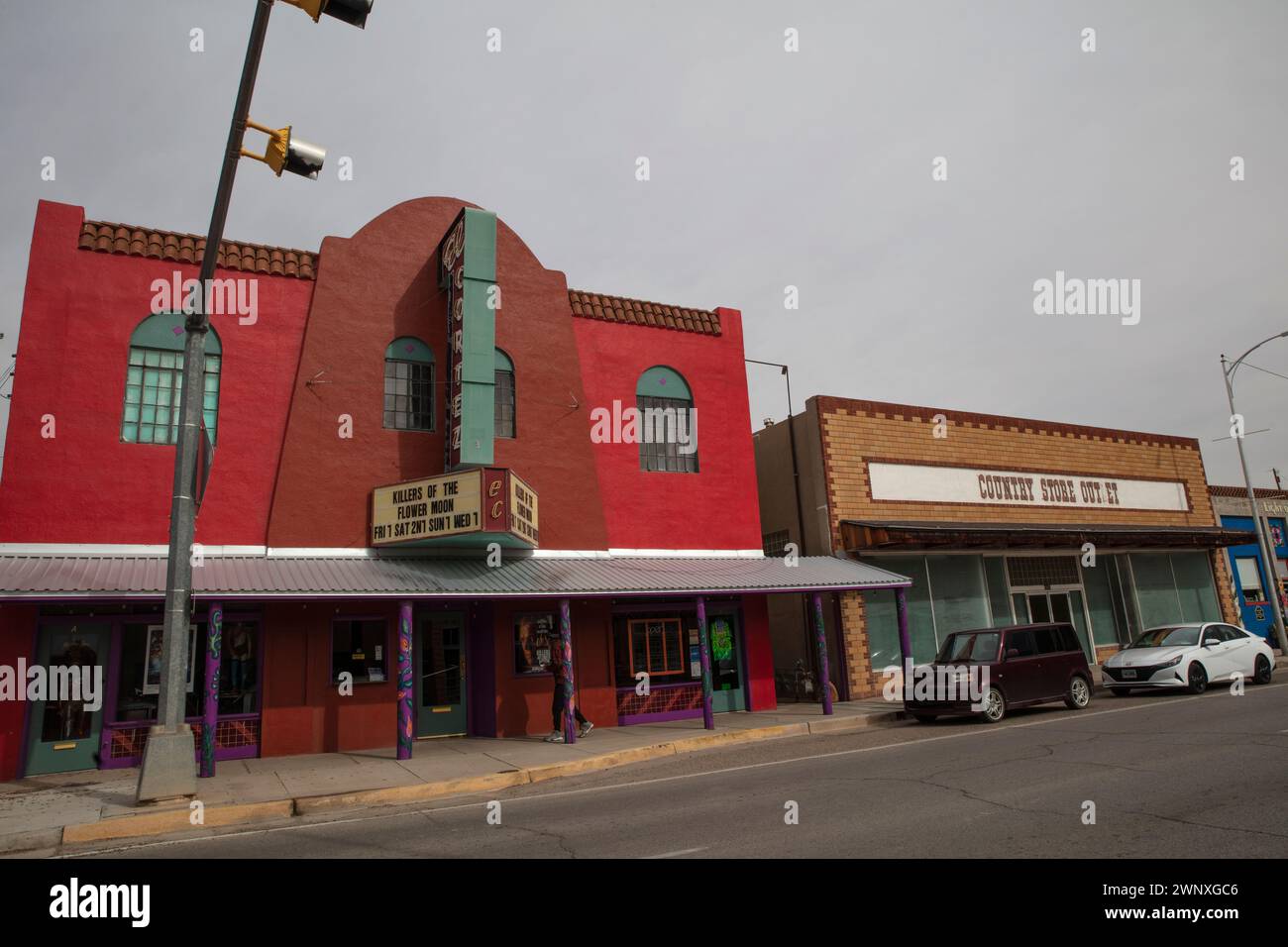 Verità o conseguenze: Una storia interessante di gentrificazione riuscita nel New Mexico meridionale. Foto Stock