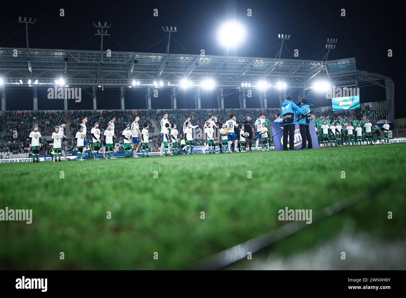04.03.2024 Radom Pilka nozna PKO Ekstraklasa 2023/2024 Radomiak Radom - Stal Mielec N/z foto Adam Starszynski/PressFocus 04.03.2024 Radom Football PKO Ekstraklasa2023/2024, top Division polacca Radomiak Radom - Stal Mielec Credit Adam Starszynski/PressFocus Credit: SIPA USA/Alamy Live News Foto Stock