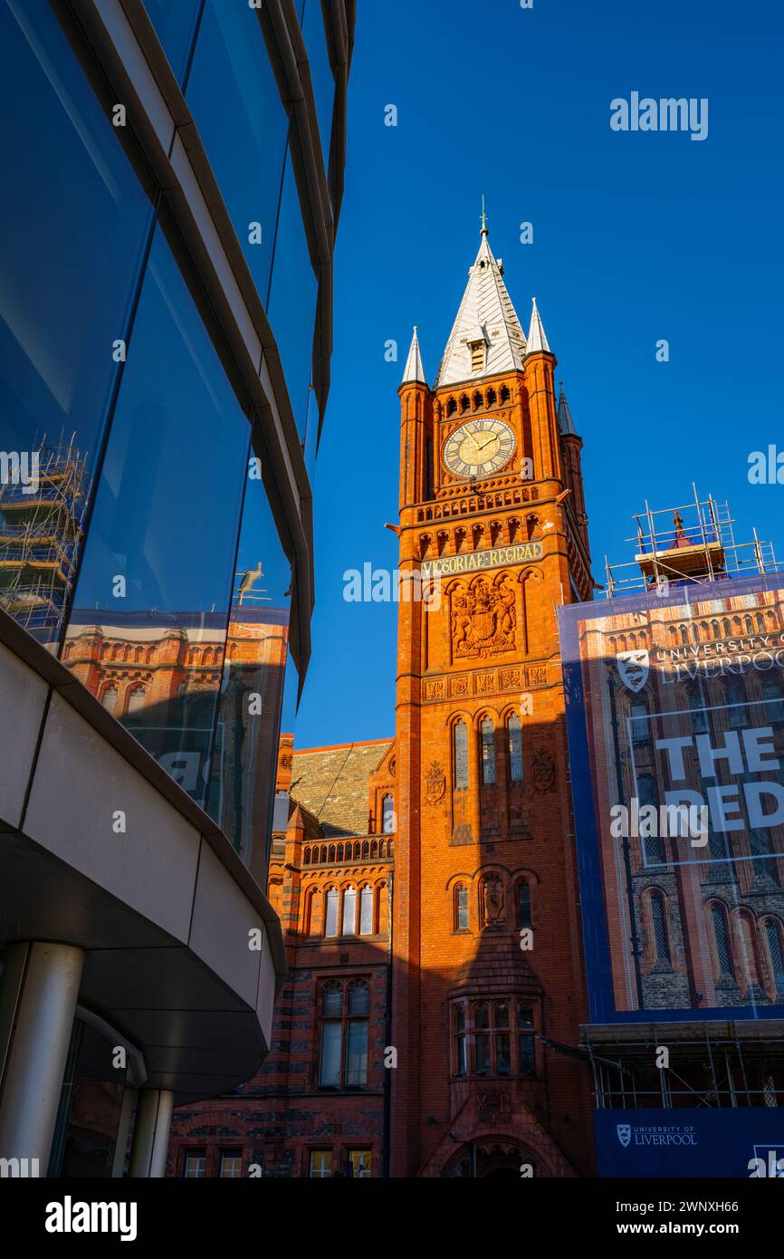 La Tower of Victoria Gallery & Museum fa parte dell'università di Liverpool Foto Stock