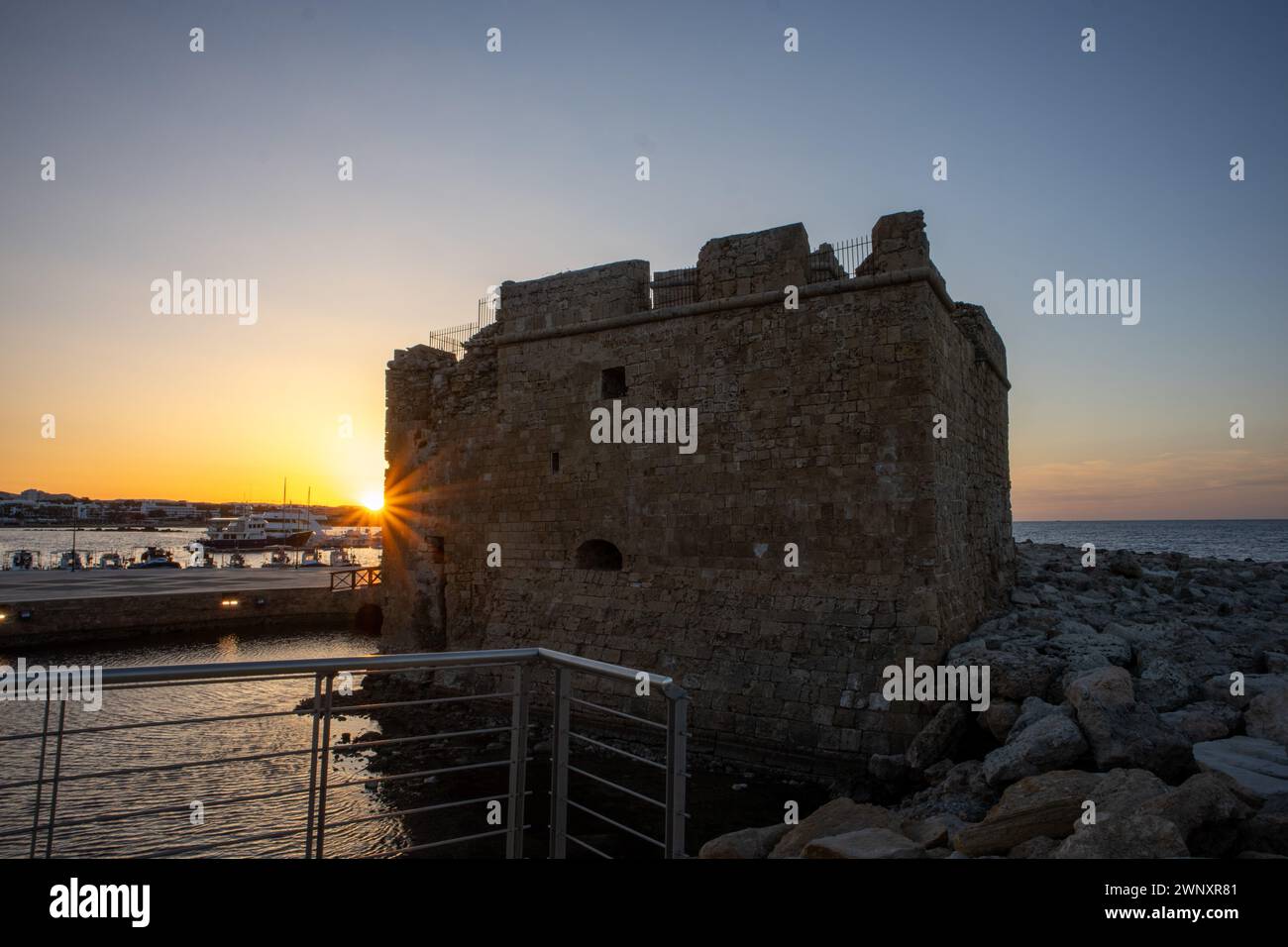 Castello di Pafos (Paphos) Foto Stock