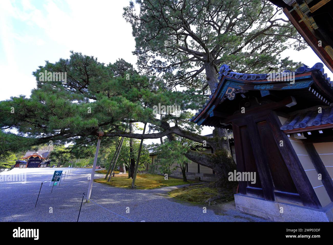 Palazzo Imperiale di Kyoto (Giardino Nazionale di Kyoto Gyoen) ex residenza della famiglia imperiale a Kyotogyoen, Kamigyo Ward, Kyoto, Giappone Foto Stock