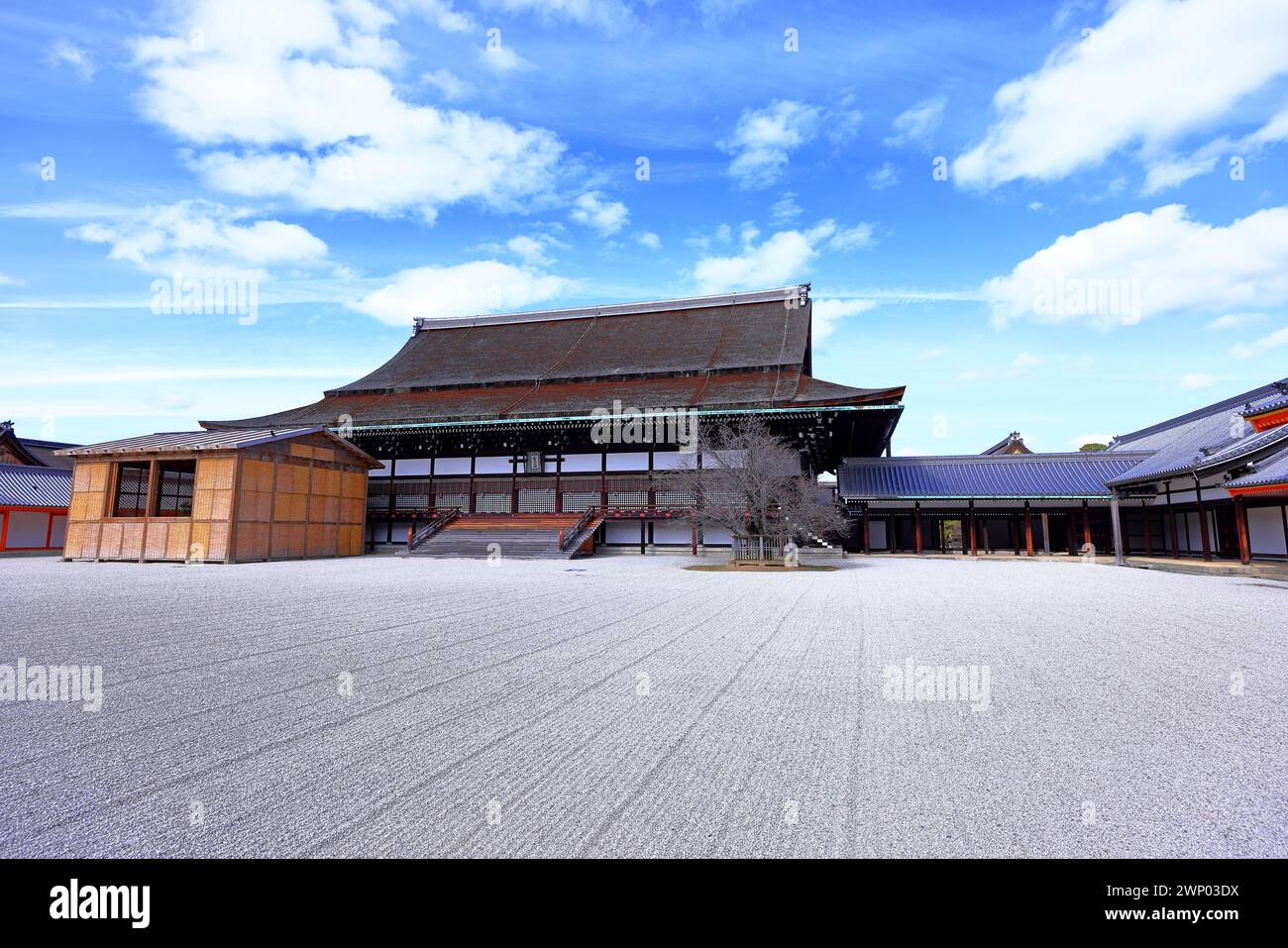 Palazzo Imperiale di Kyoto (Giardino Nazionale di Kyoto Gyoen) ex residenza della famiglia imperiale a Kyotogyoen, Kamigyo Ward, Kyoto, Giappone Foto Stock