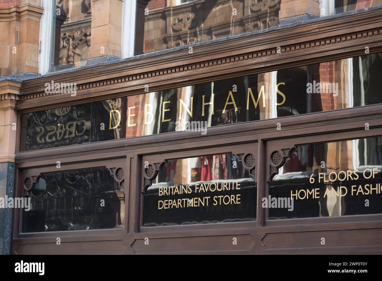 Regno Unito, Leeds, Albion Place, negozi. Foto Stock