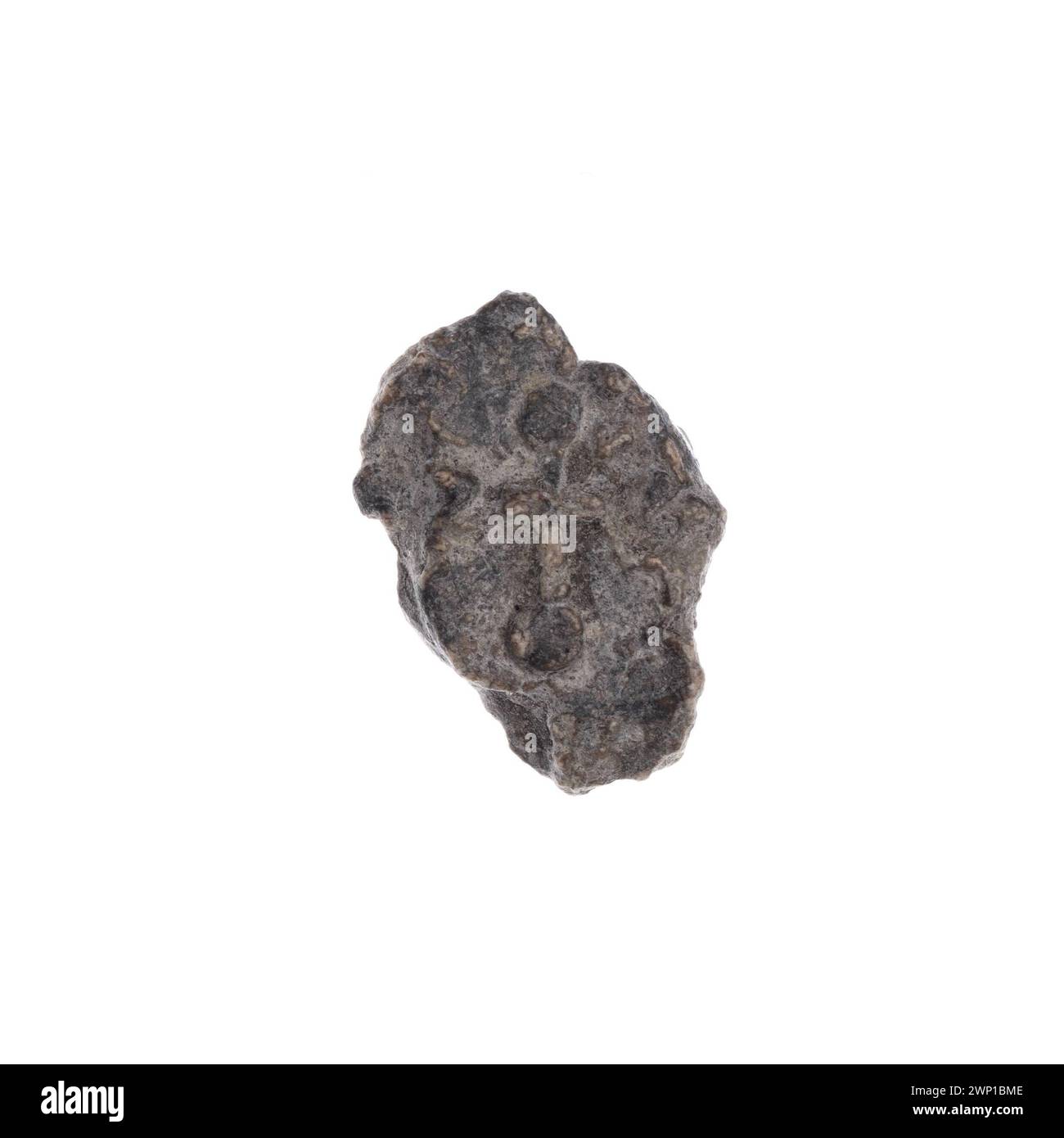 Sigillo Drohiczy dell'XI-XIII secolo utilizzato per gilde, costumi e scopi ufficiali, con un simbolo a croce che rappresenta l'autorità e l'autenticazione. Foto Stock