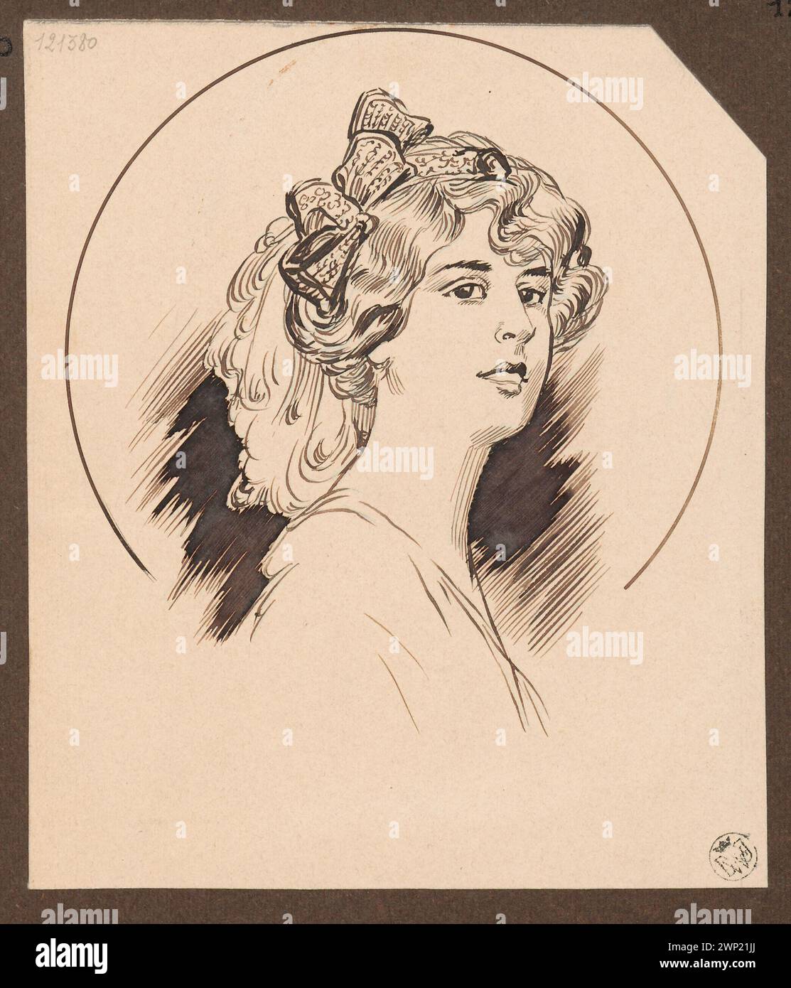 Acconciature da donna; Jankowski, Czes Aw Borys (1862-1941); circa 1910 (1905-00-00-1915-00-00-00); acconciature da donna, moda Foto Stock