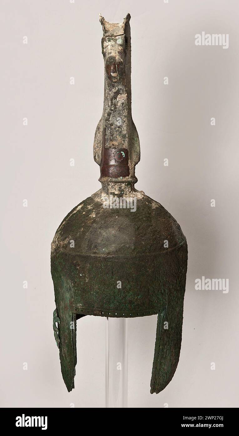 Deposito archeologico di Guttmann, datato all'VIII-VII secolo a.C., compresi i manufatti associati ad un antico ponte. Foto Stock