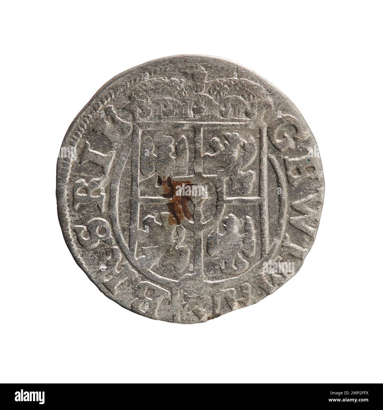 Stampa artistica 'for a Track' di Ernest Pfahler del 1625, che mostra un brano con incisioni e composizioni dettagliate. Foto Stock