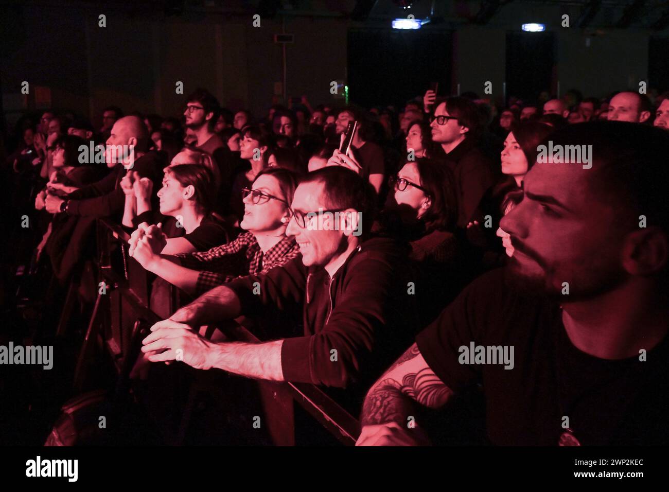 Roma, Italia. 3 marzo 2024. Andrea Appino durante il TOUR HUMANIZE CLUB 2024, 3 marzo 2024 presso largo Venue, Roma, Italia Credit: Independent Photo Agency/Alamy Live News Foto Stock