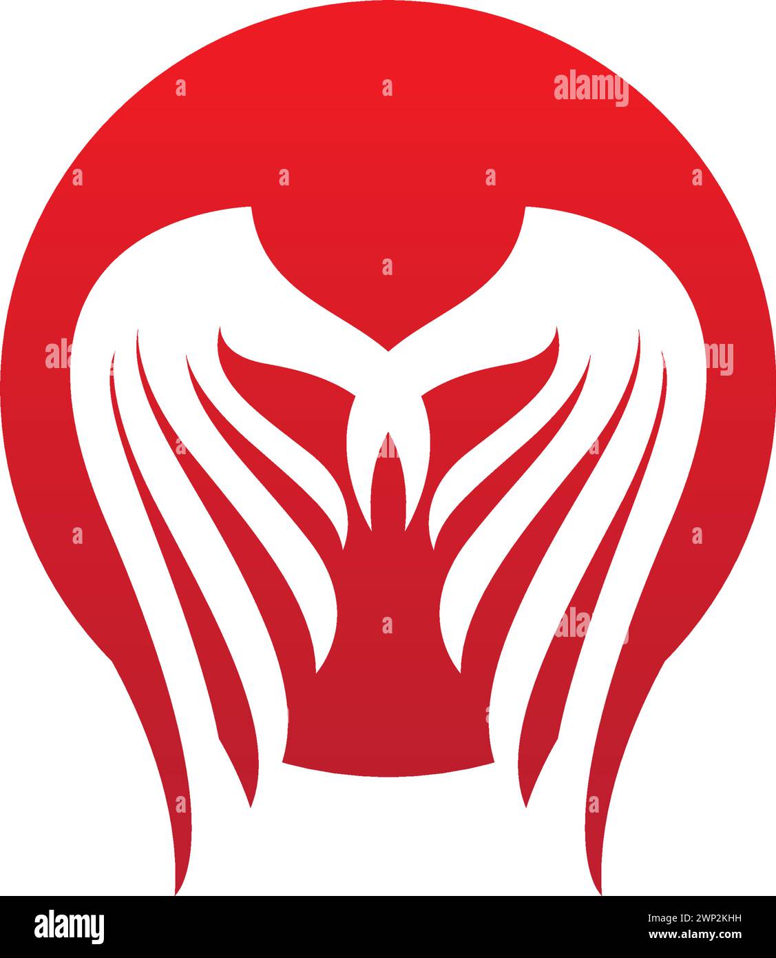 Falcon Eagle Bird modello Logo icona vettore Illustrazione Vettoriale