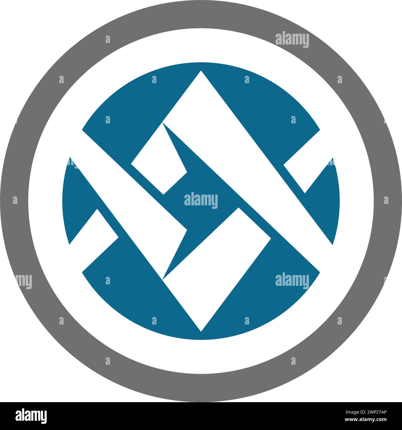 Lettera V Logo aziendale Modello icona Vettore Illustrazione Vettoriale