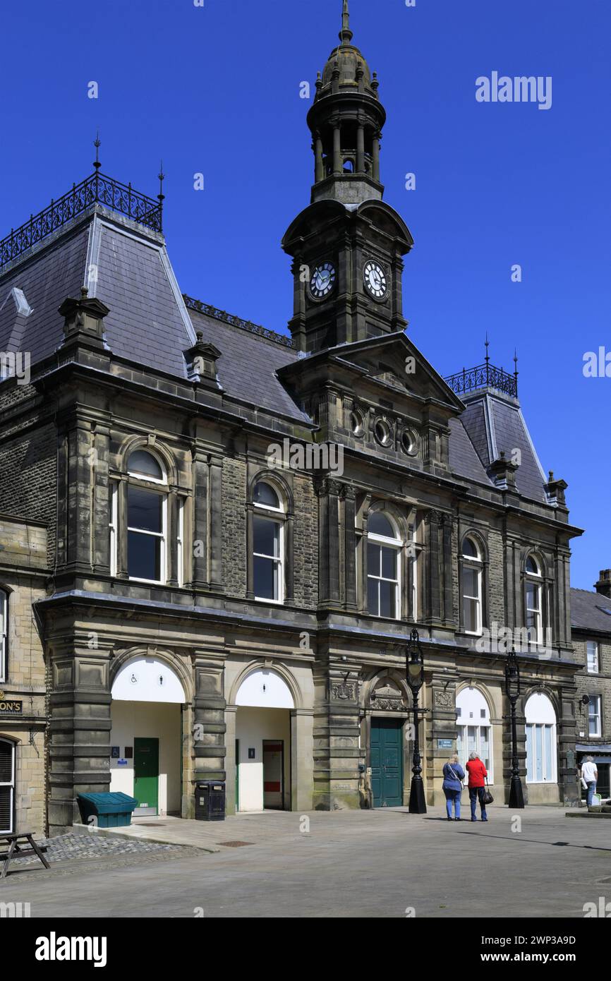 Il municipio, Buxton, Peak District National Park, Derbyshire, Inghilterra, Regno Unito Foto Stock