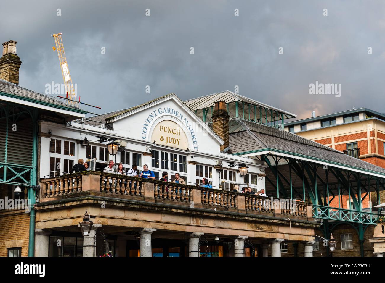 Londra, Regno Unito - 25 agosto 2023: Covent Garden a Londra, Inghilterra Foto Stock