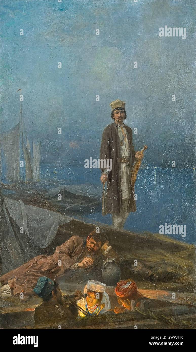 Dipinto modernista 'Rafters' di Wilhelm August Stryowski (1913) che illustra forme architettoniche o strutturali con elementi stilistici modernisti. Foto Stock Dipinto modernista 'Rafters' di Wilhelm August Stryowski (1913) che illustra forme architettoniche o strutturali con elementi stilistici modernisti. Foto Stock