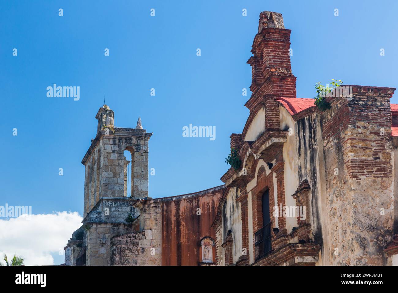 Cappella Dominicana del terzo ordine nella vecchia città coloniale di Santo Domingo, Repubblica Dominicana. Fu costruito negli anni '1700 come parte dell'Impe Foto Stock