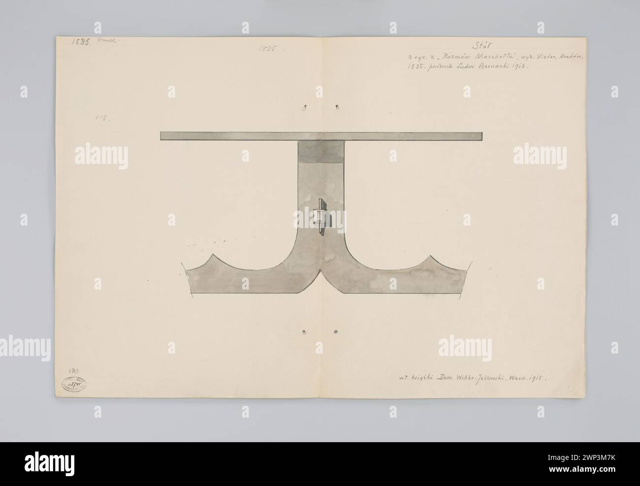 Un'illustrazione a tavolino dal libro "conversazioni che re Salomone saggio con il grasso carchoł e la marcia ospitata" (Kraków 1535), ristampato da Ludwik Biernacki nel 1913, documentato nel 1915 da Władysław Roman Sztolcman in scala 1:5. Foto Stock