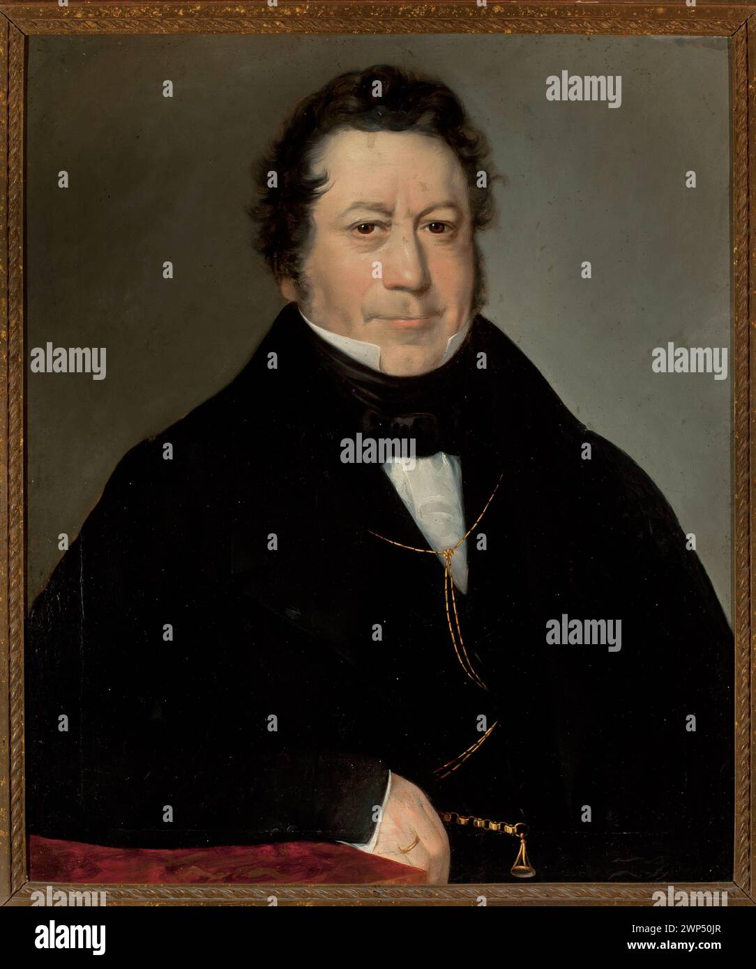 Ritratto di Karol Kyk dipinto all'inizio del XIX secolo da un ignoto artista polacco, documentato con provenienza. Foto Stock