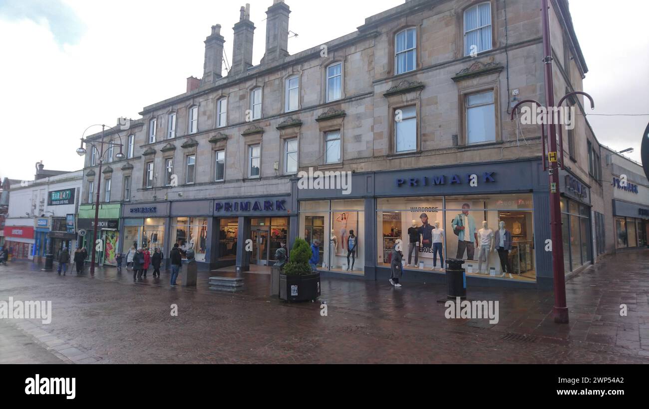 Negozio Primark a Hamilton Highstreet Foto Stock