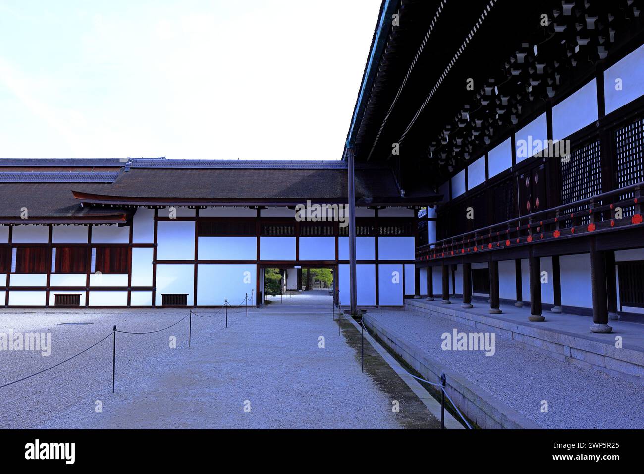 Palazzo Imperiale di Kyoto (Giardino Nazionale di Kyoto Gyoen) ex residenza della famiglia imperiale a Kyotogyoen, Kamigyo Ward, Kyoto, Giappone Foto Stock