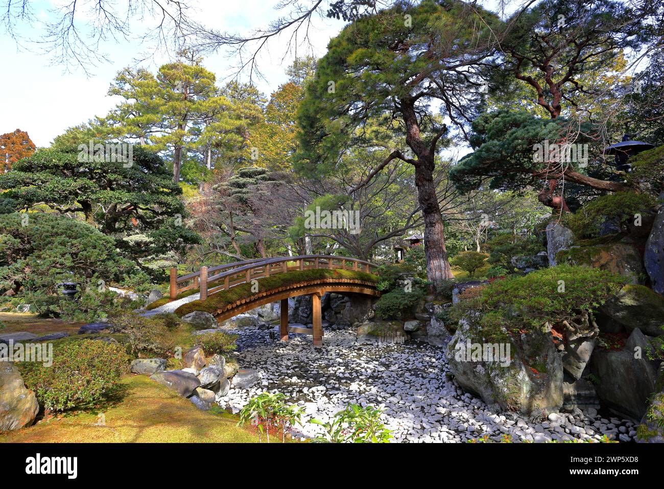 Palazzo Imperiale di Kyoto (Giardino Nazionale di Kyoto Gyoen) ex residenza della famiglia imperiale a Kyotogyoen, Kamigyo Ward, Kyoto, Giappone Foto Stock