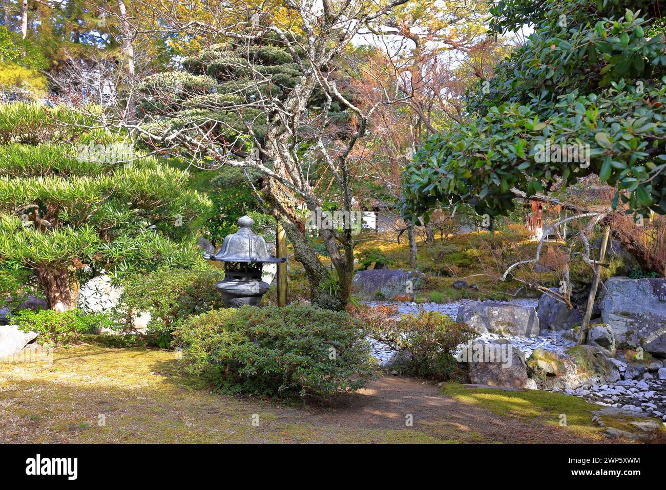 Palazzo Imperiale di Kyoto (Giardino Nazionale di Kyoto Gyoen) ex residenza della famiglia imperiale a Kyotogyoen, Kamigyo Ward, Kyoto, Giappone Foto Stock