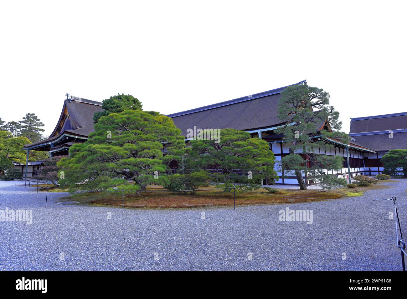 Palazzo Imperiale di Kyoto (Giardino Nazionale di Kyoto Gyoen) ex residenza della famiglia imperiale a Kyotogyoen, Kamigyo Ward, Kyoto, Giappone Foto Stock