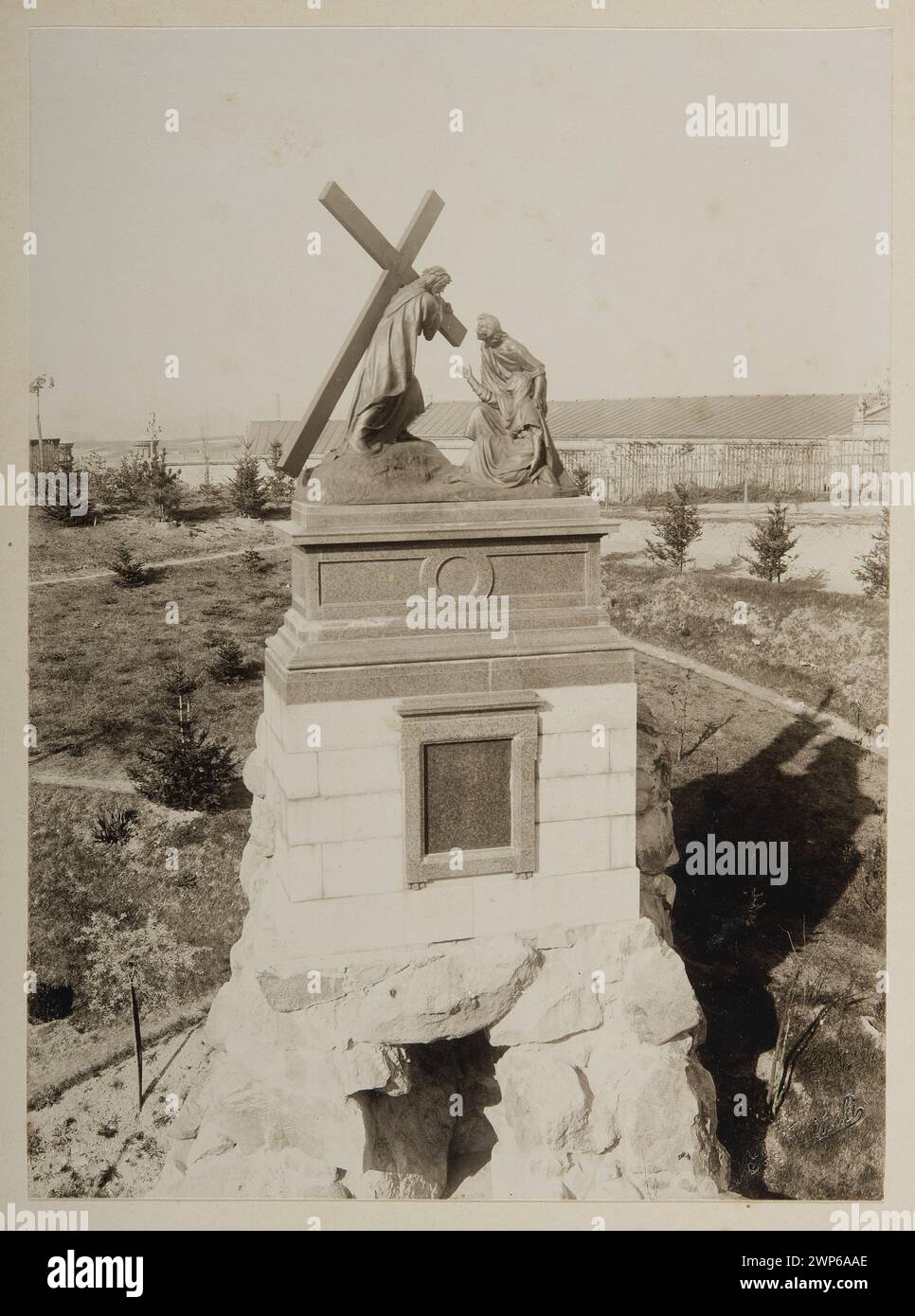 Gesù incontra la madre la loro '-stazione IV della via Crucis a Jasna Góra dal gruppo di Biarsk Pio Welo; Trzci Ski, Stanis Aw (1867-1939); 1913 (1913-00-00-1913-00-00- 00; larghezza 16,4 cm, POD ADKA: altezza 33 cm, larghezza 24,9 cm; di 92331/5 MNW; tutti i diritti riservati.Częstochowa (Voivodato di Śląskie), via Crucis, Jasna Góra (Voivodato di Częstochowa - Śląskie), Szyller, Stefan (1857-1933), Weloński, Pio (1849-1931) - collezione, Weloński, Pio (1849-1931) - riproduzione , scultura (artista), scultura polacca Foto Stock