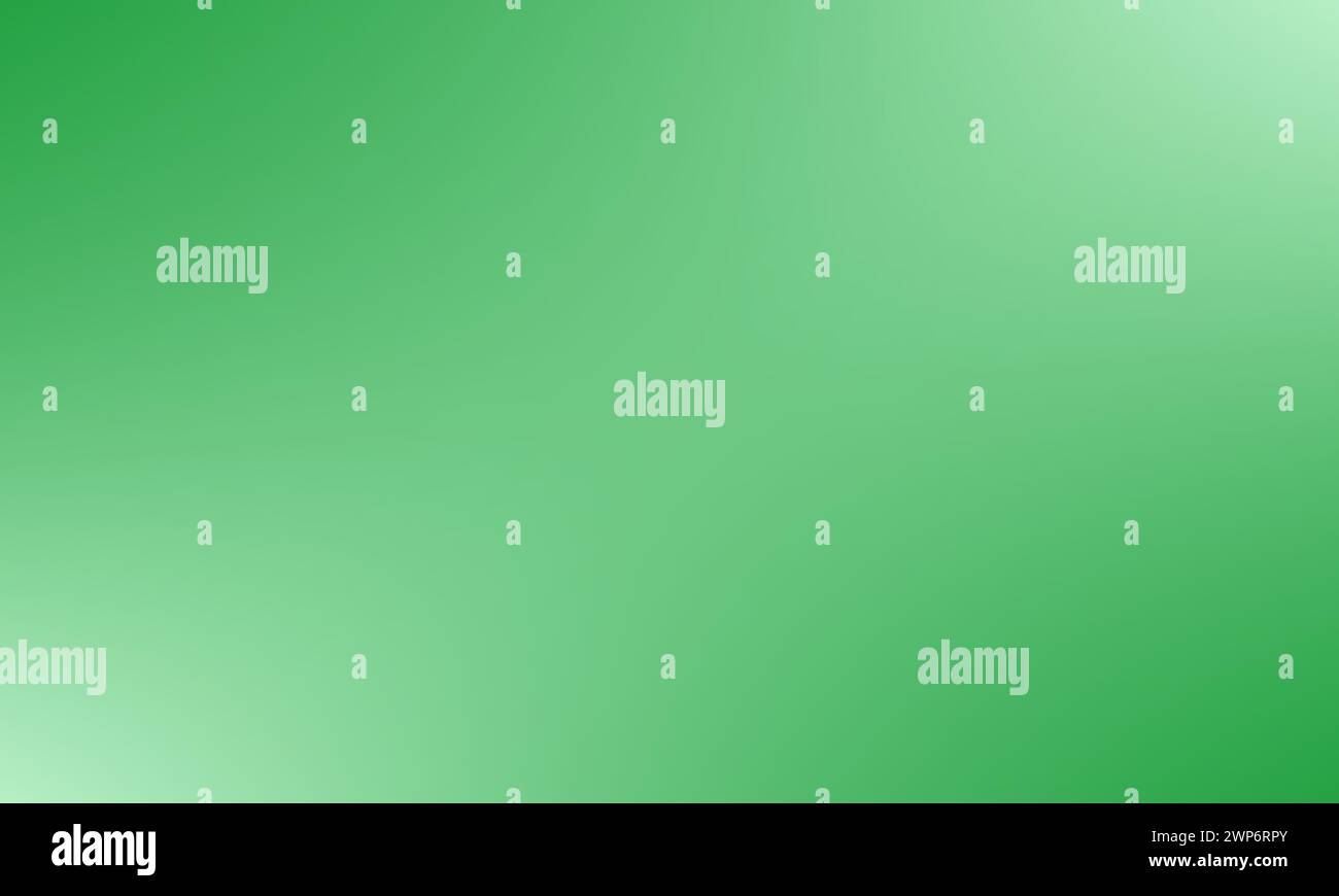 Una texture di sfondo sfumata di colore verde brillante. Illustrazione moderna di design astratto per grafica, sfondo, modello, banner, poster, Illustrazione Vettoriale