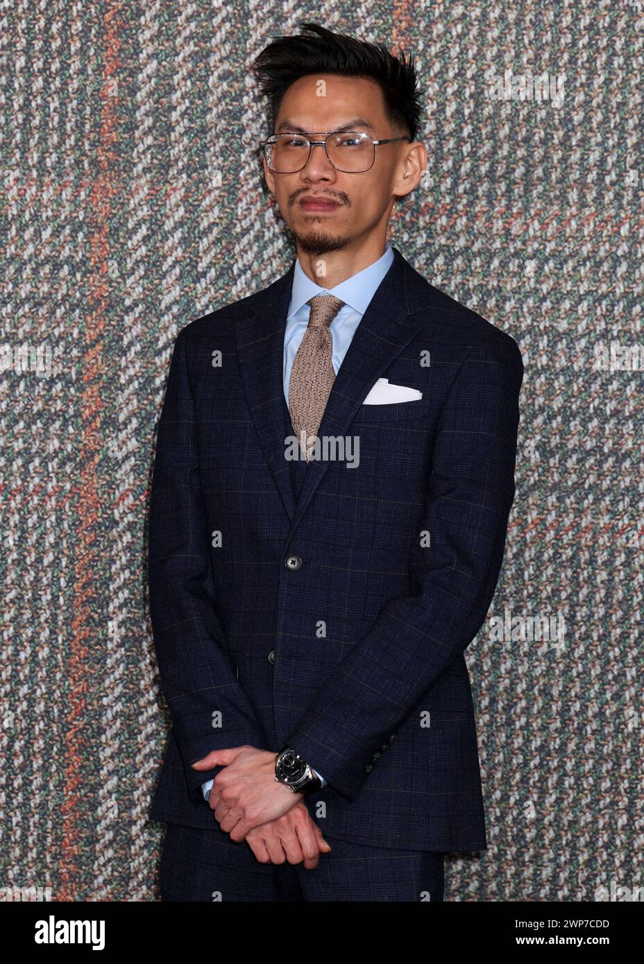 Londra, Regno Unito. 5 marzo 2024. Michael Vu partecipa alla Gentlemen UK Series Global Premiere al Theatre Royal Drury Lane nel West End di Londra. (Foto di Cat Morley/SOPA Images/Sipa USA) credito: SIPA USA/Alamy Live News Foto Stock