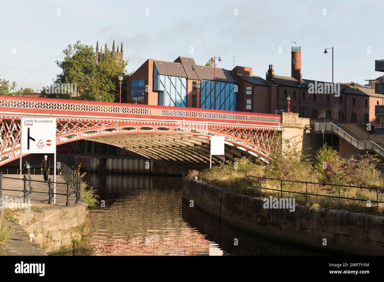 UK, Leeds, Crown Point (pedaggio vittoriano), vicino ad Albert Dock, completato nel 1842. Foto Stock