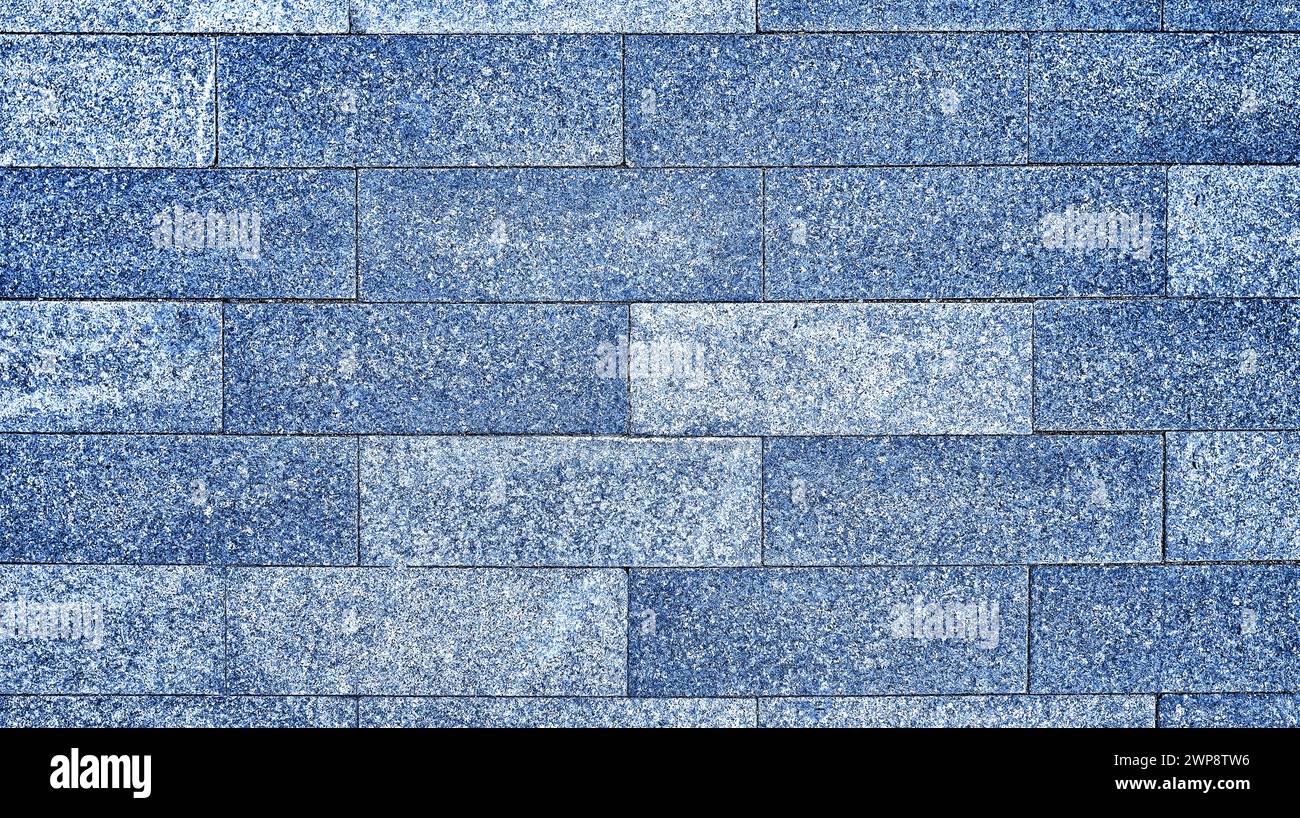 Design di sfondo testurizzato astratto per pareti in mattoni Foto Stock