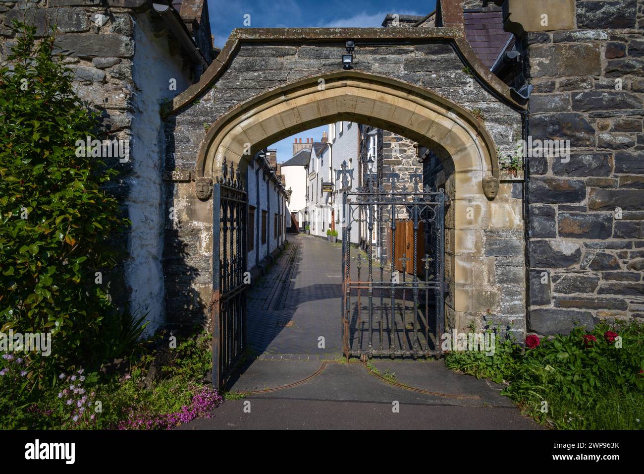 Llanrwst, Galles Foto Stock