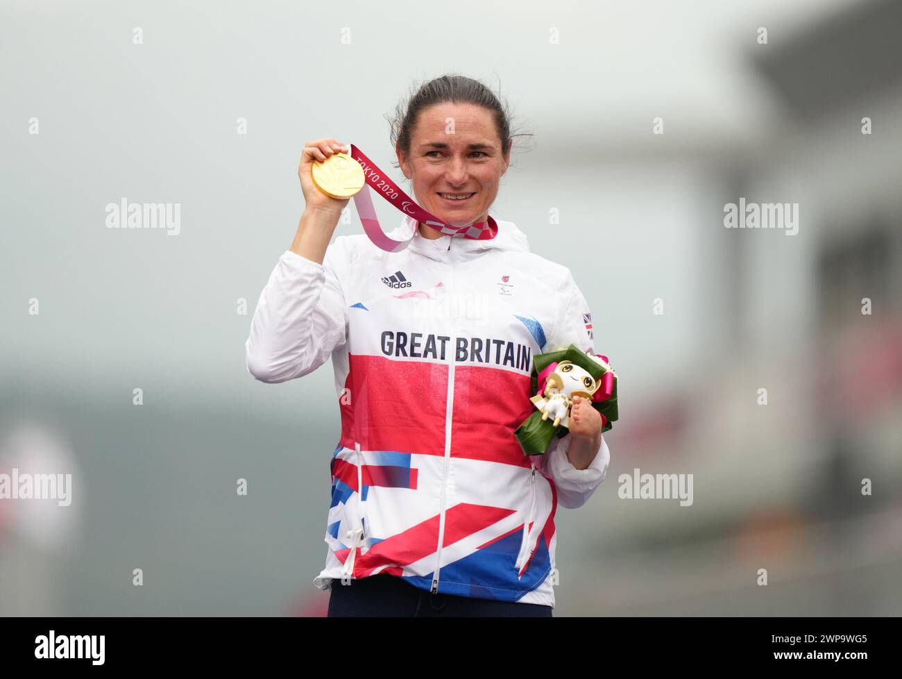 Foto del file datata 31-08-2021 di Sarah Storey, la paralimpica più decorata della Gran Bretagna, ha accettato l'"incredibile onore" di diventare il prossimo presidente del Lancashire Cricket. Data di pubblicazione: Mercoledì 6 marzo 2024. Foto Stock