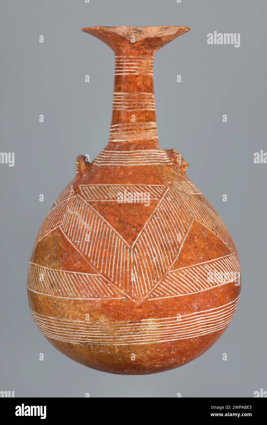 Una caraffa con rito decorativo; 2000-1700 a.C. (-2000-00-00--1700-00-00); Foto Stock
