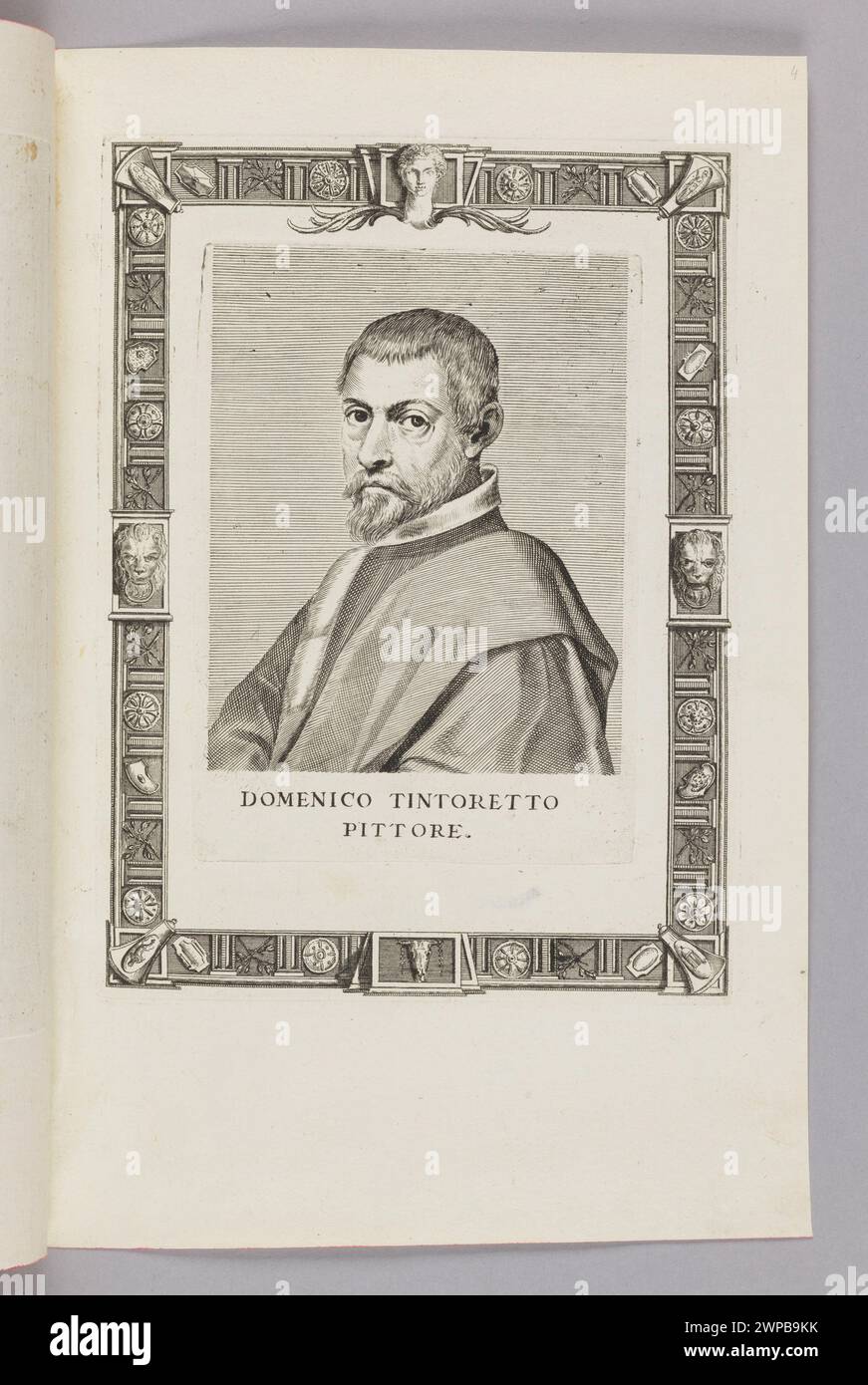 Domenico tintoretto; Piccini, Giacomo (CA 1617-CA 1669), sconosciuto, Manfrin, Girolamo (1742-1802); 1787 (1787-00-00-00-1787-00-00); Foto Stock