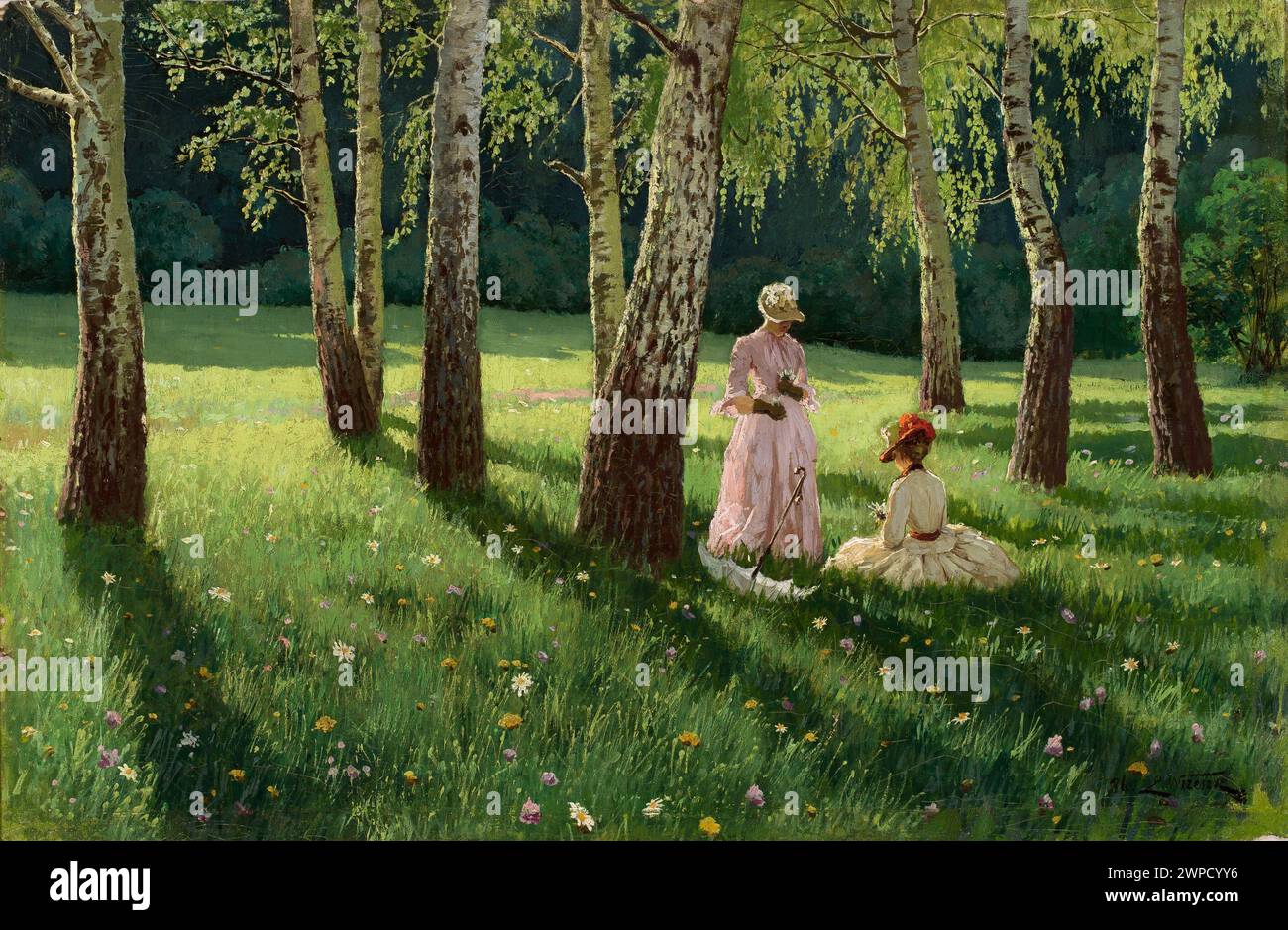 Chynowski, Józef (CA 1833-1915) - collezioni, società di Belle Arti di Zachęta (Varsavia - 1860-1940) - Collezione Foto Stock