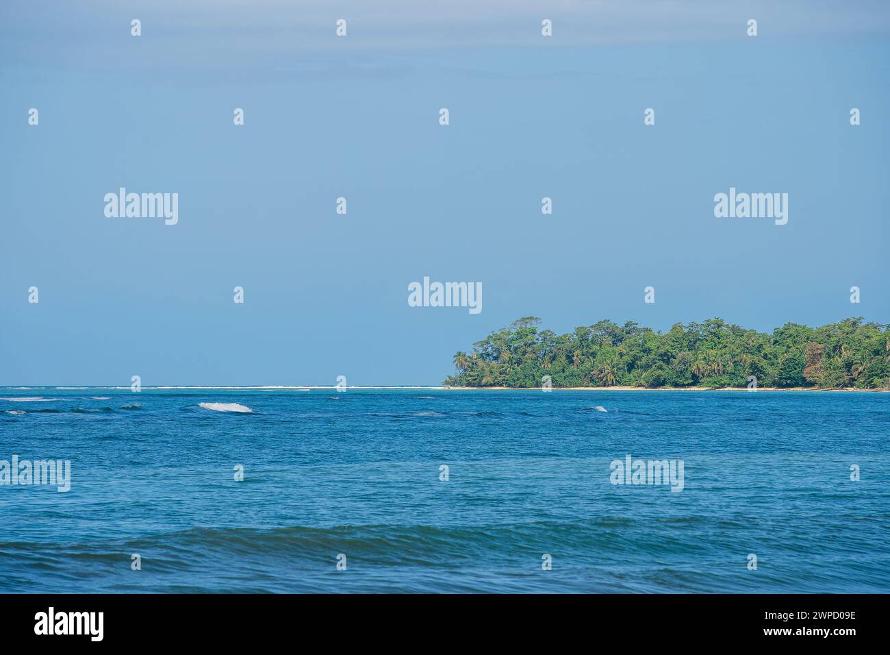 Parco nazionale di Cahuita, Costa Rica Foto Stock