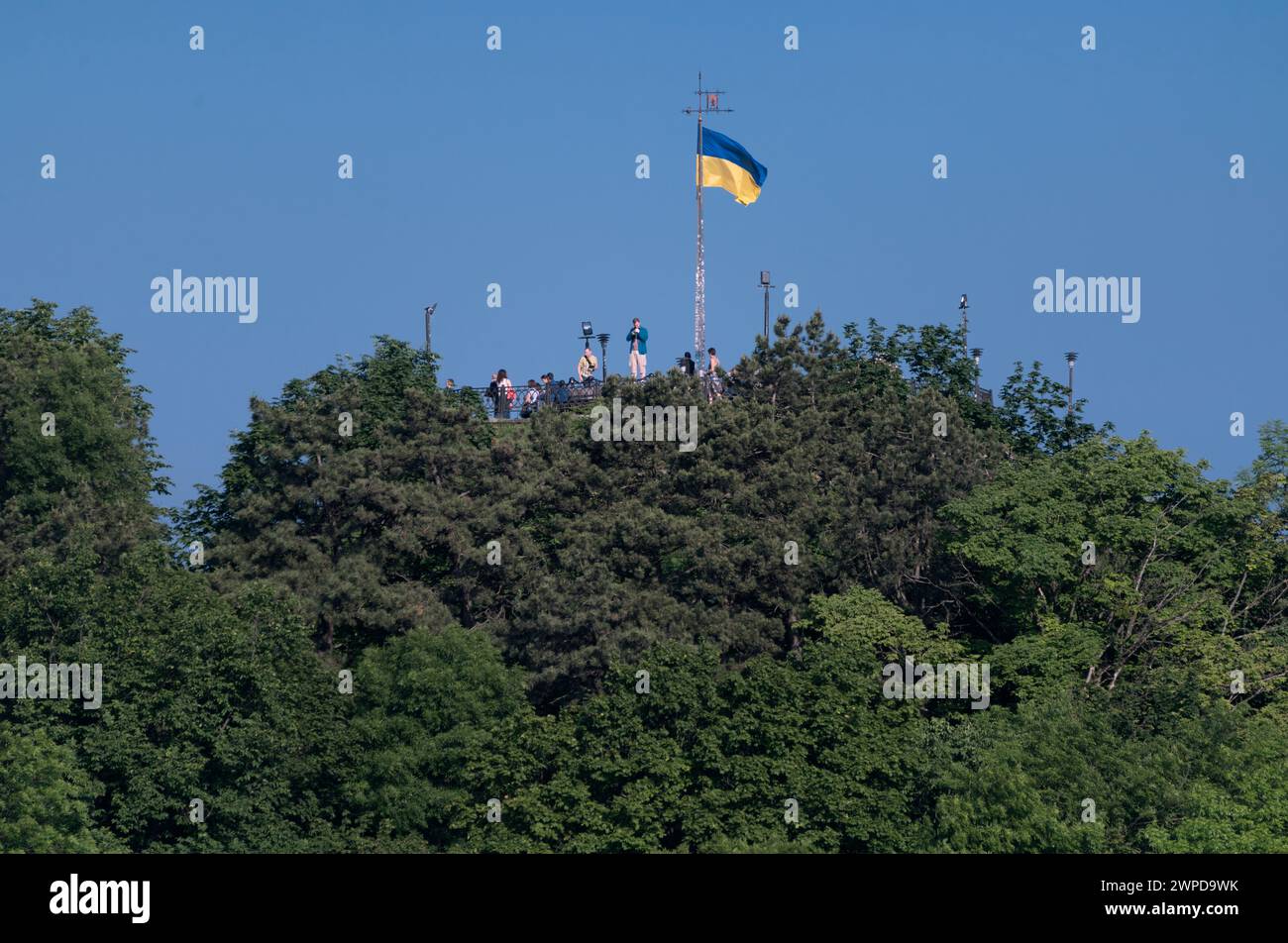 L'Unione del tumulo di Lublino, Castello di Leopoli, Leopoli, Ucraina Foto Stock