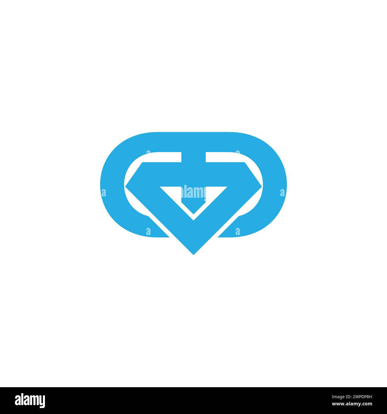 capsula di droga diamantata vettore del logo semplice Illustrazione Vettoriale
