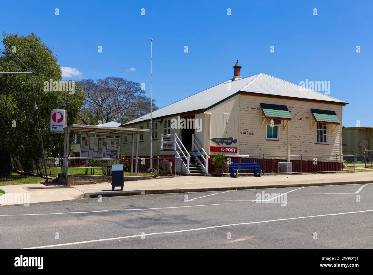 Ufficio postale di Taroom Queensland Australia costruito in legno Foto Stock