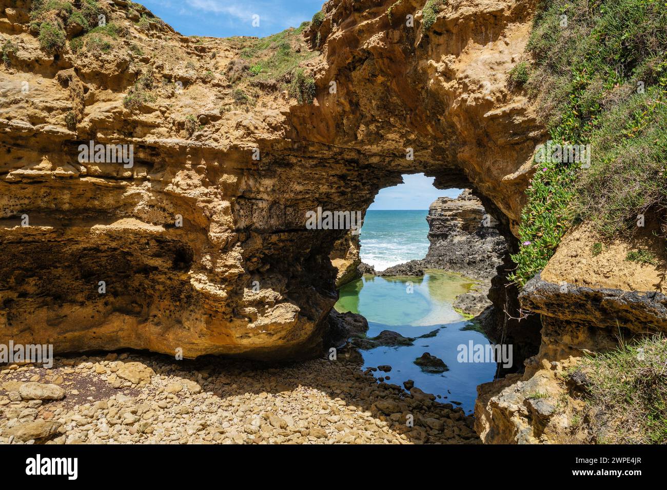 The Grotto, Port Campbell National Park, Victoria, Australia Foto Stock