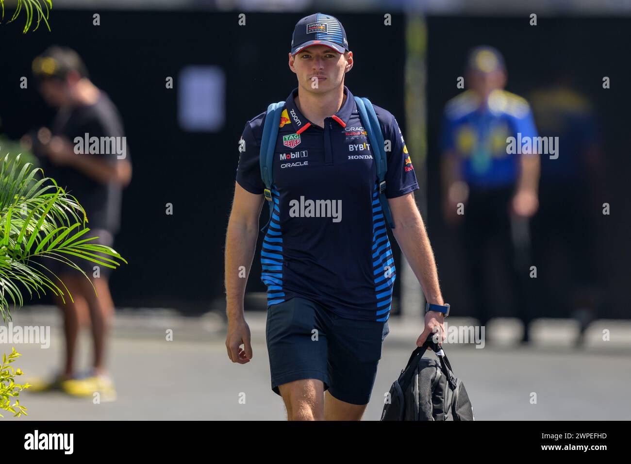 Jeddah, Arabia Saudita. 7 marzo 2024. Max Verstappen di Oracle Red Bull Racing durante le FP1. AHMAD ALSHEHAB/Alamy Live News Foto Stock