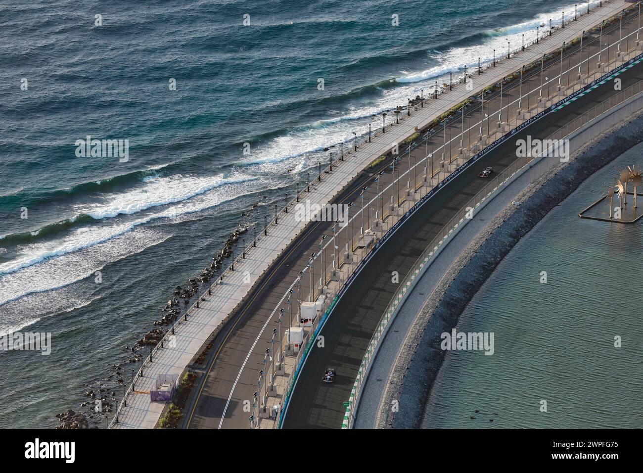 Jeddah, Arabie Saoudite. 7 marzo 2024. Durante il Gran Premio dell'Arabia Saudita di Formula 1 STC 2024, 2° round del Campionato del mondo di Formula 1 2024 dal 7 al 9 marzo 2024 sul circuito di Jeddah Corniche, a Jeddah, Arabia Saudita - Photo Frédéric le Floc'h/DPPI Credit: DPPI Media/Alamy Live News Foto Stock