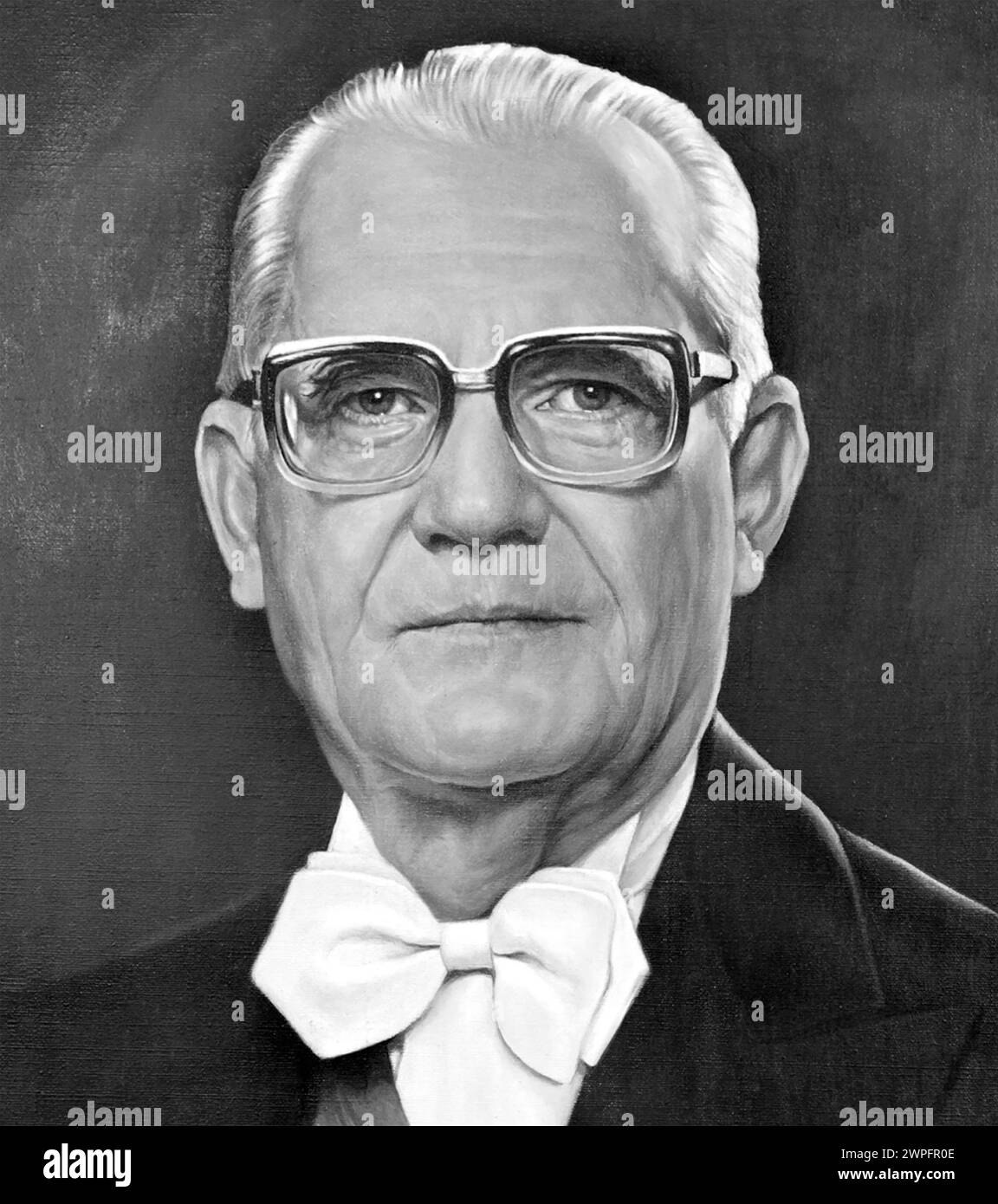 ERNESTO GEISEL (1907-1996) Presidente del Brasile nel 1974 Foto Stock