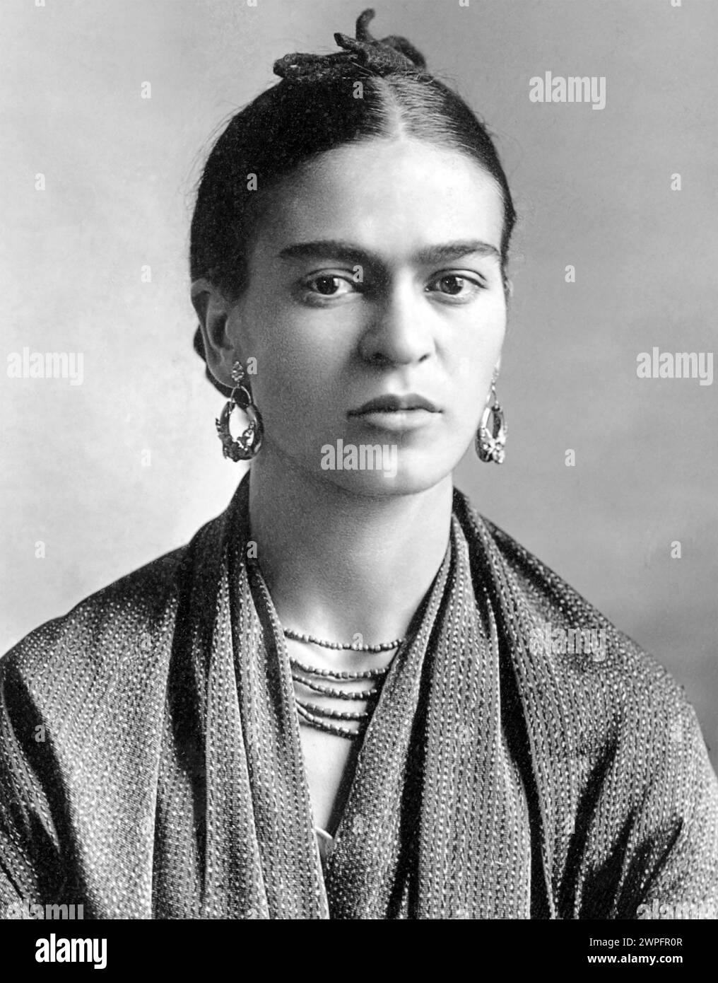 FRIDA KAHLO (1907-1954) pittrice messicana nel 1932 Foto Stock