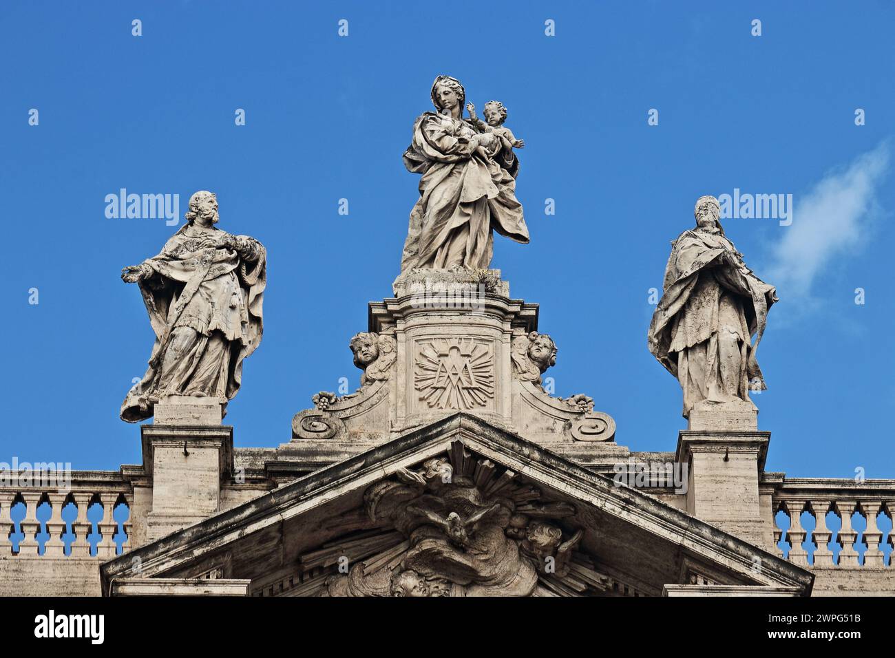Basilica di Santa Maria Maggiore in Roma, Italia Foto Stock