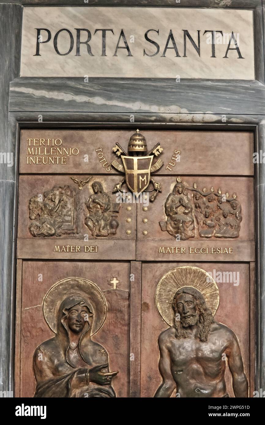 Basilica di Santa Maria Maggiore in Roma, Italia Foto Stock