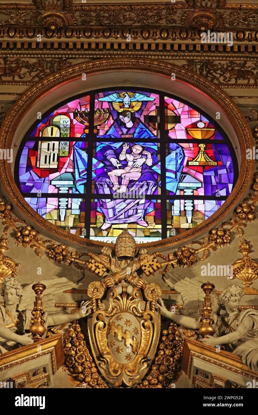 Basilica di Santa Maria Maggiore in Roma, Italia Foto Stock