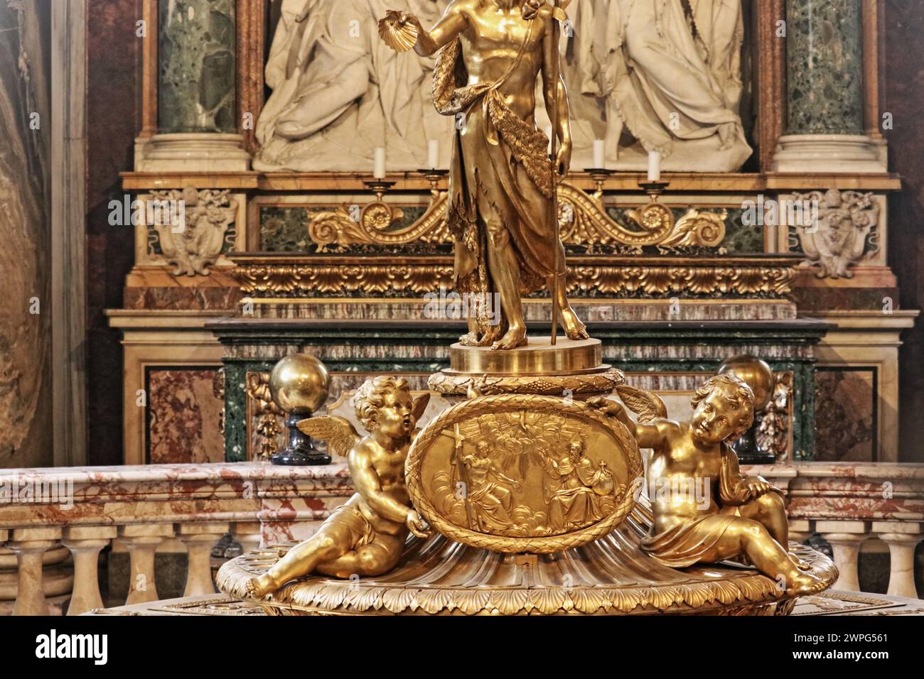 Basilica di Santa Maria Maggiore in Roma, Italia Foto Stock