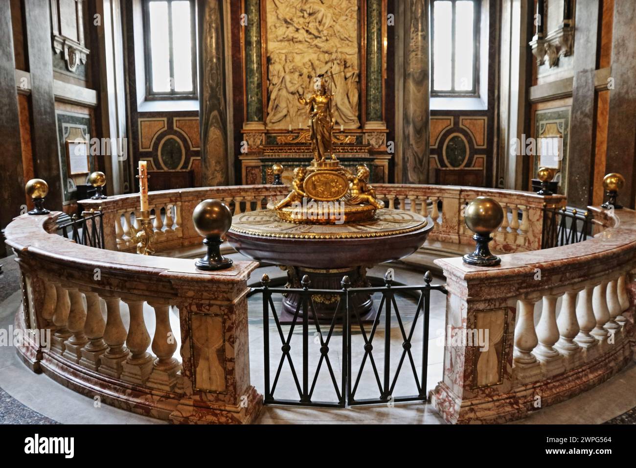 Basilica di Santa Maria Maggiore in Roma, Italia Foto Stock