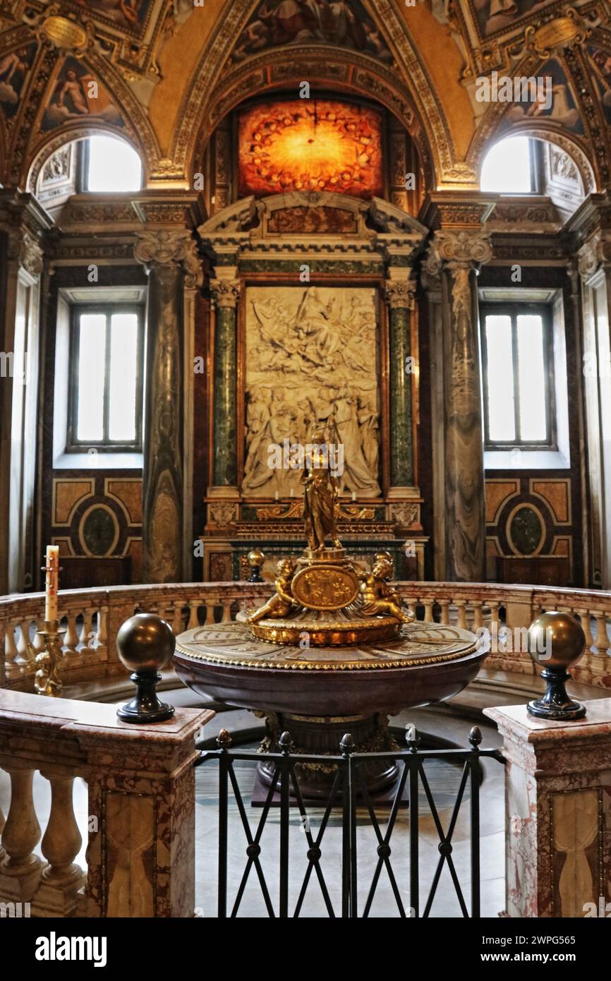 Basilica di Santa Maria Maggiore in Roma, Italia Foto Stock